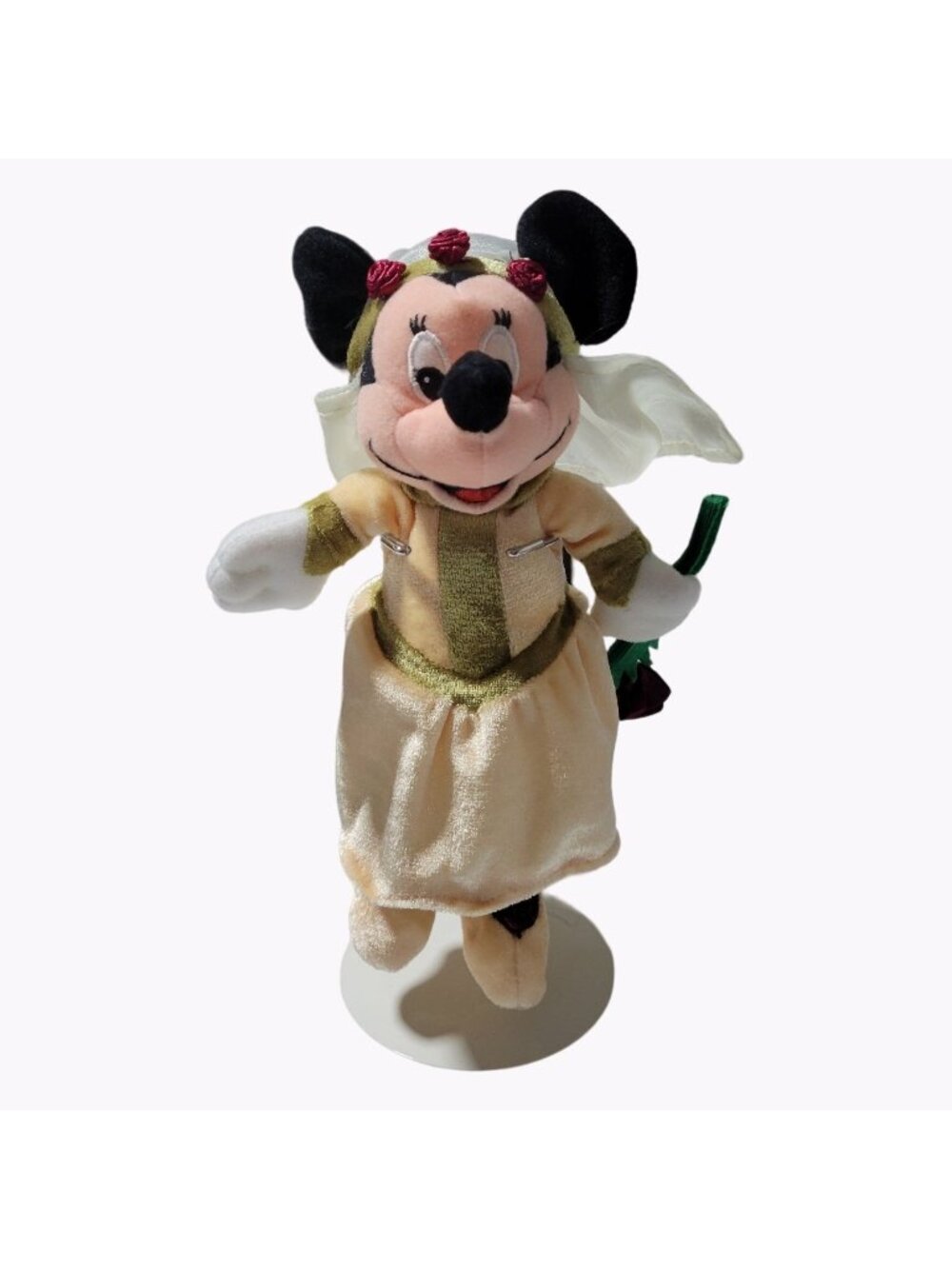 Walt Disney Minnie Mouse  Romeo & Juliet Plush Shakespeare Stuffed Animal Toy